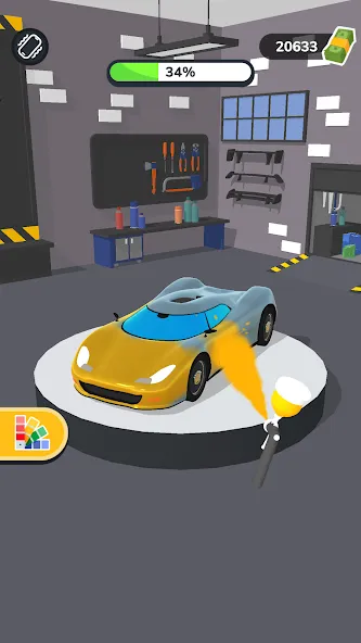 Car Master 3D (Кар Мастер 3D) [МОД Mega Pack] APK Android Screenshot 3