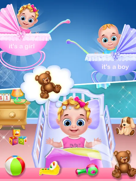 Mom Babysitting Game [МОД Unlocked] APK Android Screenshot 3