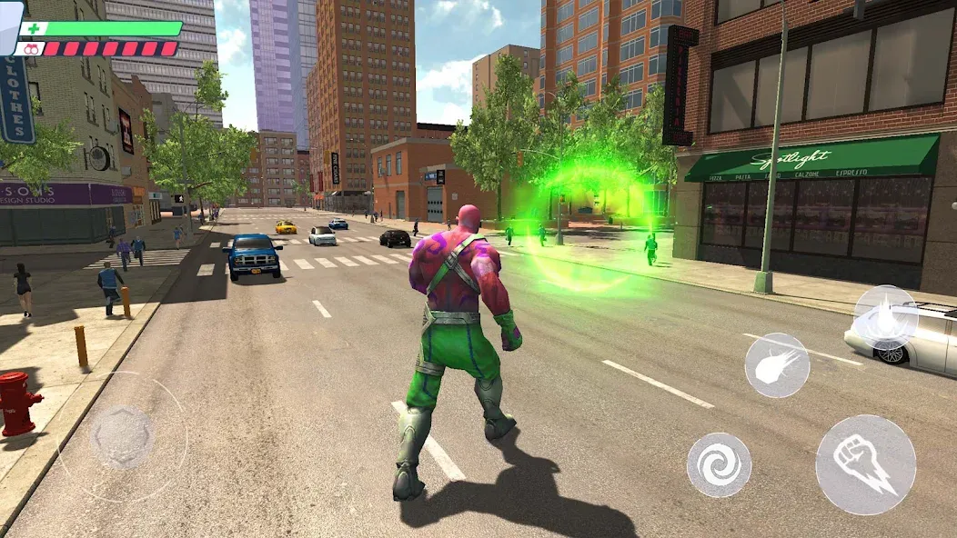Super City Heroes:Super Battle (упер Герои Города) [МОД Меню] APK Android Screenshot 1