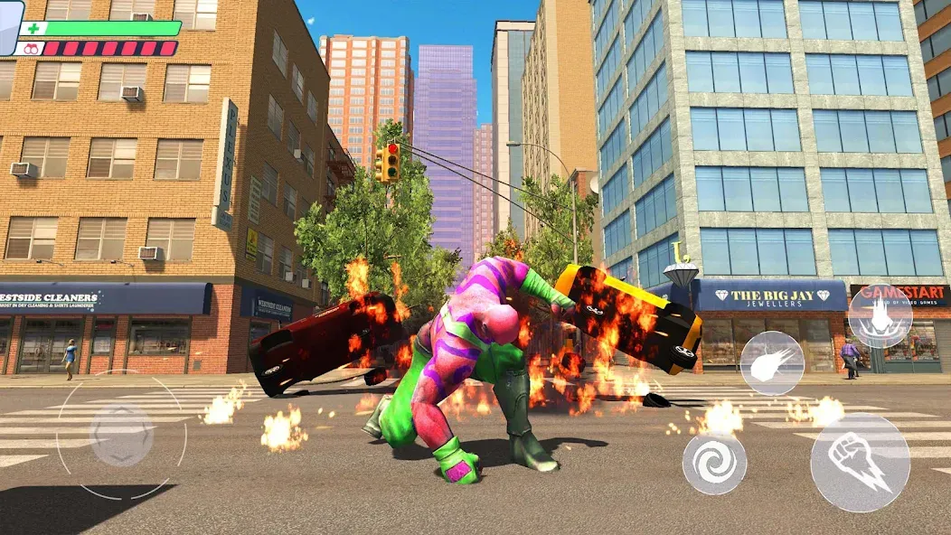 Super City Heroes:Super Battle (упер Герои Города) [МОД Меню] APK Android Screenshot 3