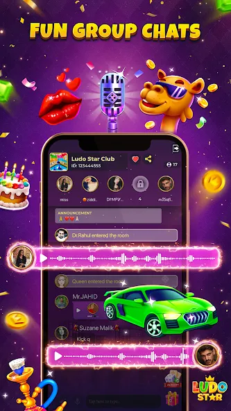 Ludo STAR: Online Dice Game (Лудо СТАР) [МОД Много денег] APK Android Screenshot 4