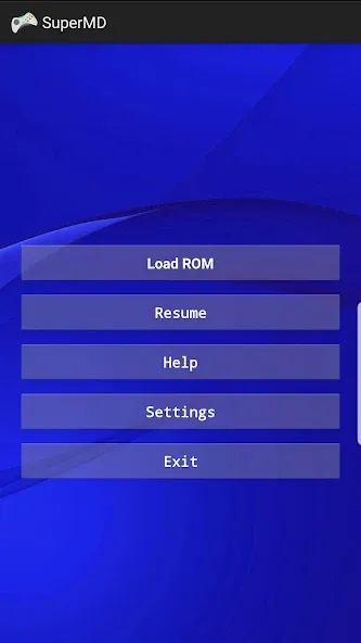 SuperMD (All in One Emulator) (уперМД) [МОД Unlocked] APK Android Screenshot 1