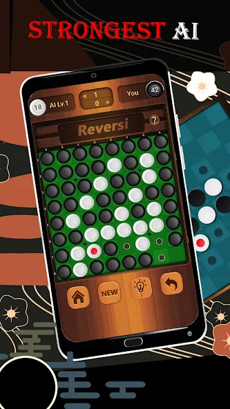 Reversi - Classic Reversi Game (Реверси) [МОД Много денег] APK Android Screenshot 3