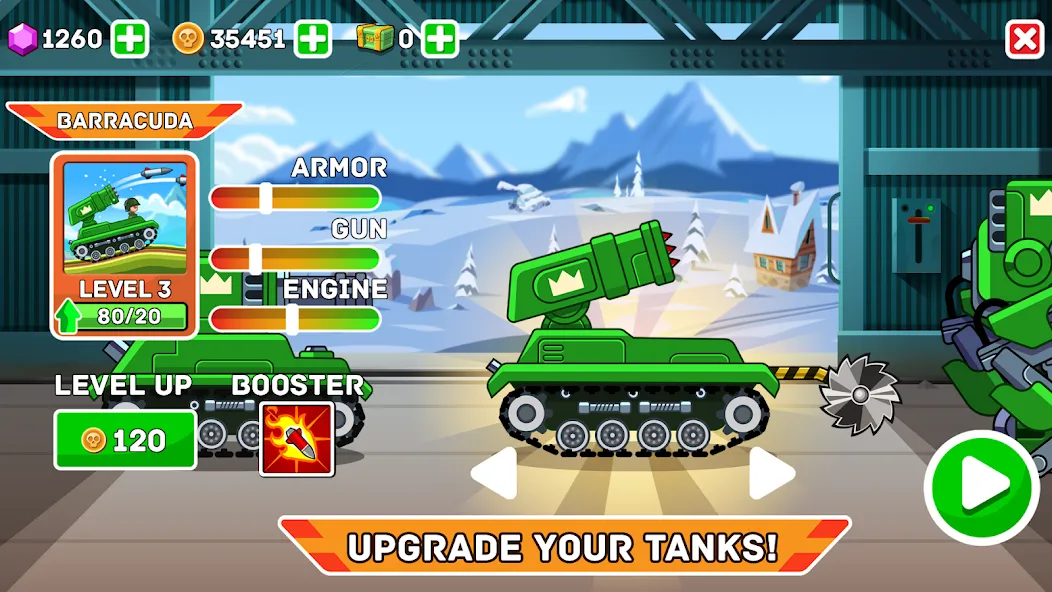 Hills of Steel (Хиллс оф Стил) [МОД Меню] APK Android Screenshot 3