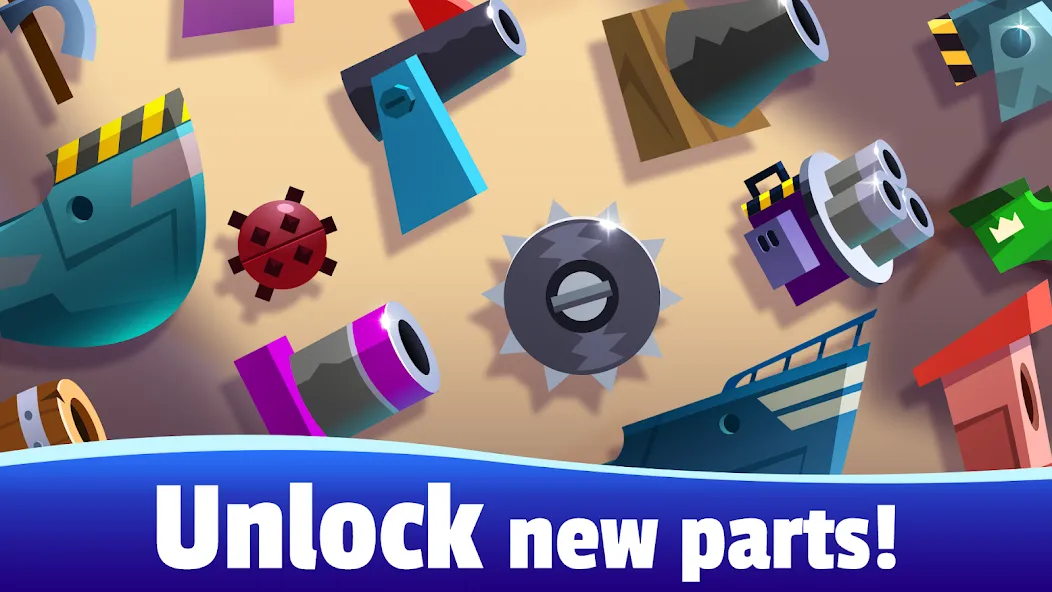 Oceans of Steel (Океаны стали) [МОД Бесконечные монеты] APK Android Screenshot 3