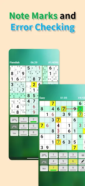 Sudoku offline (Судоку оффлайн) [МОД Меню] APK Android Screenshot 4