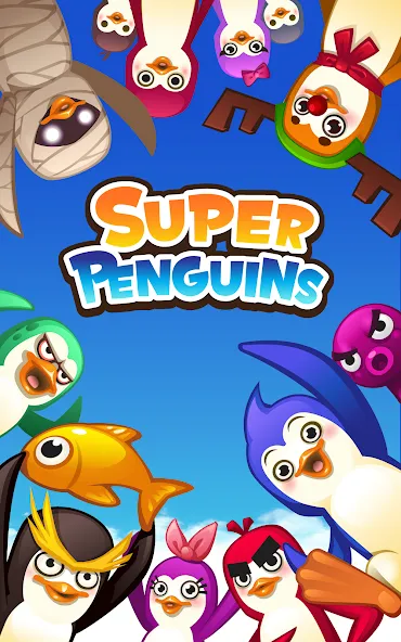 Super Penguins (упер Пингвины) [МОД Много денег] APK Android Screenshot 1