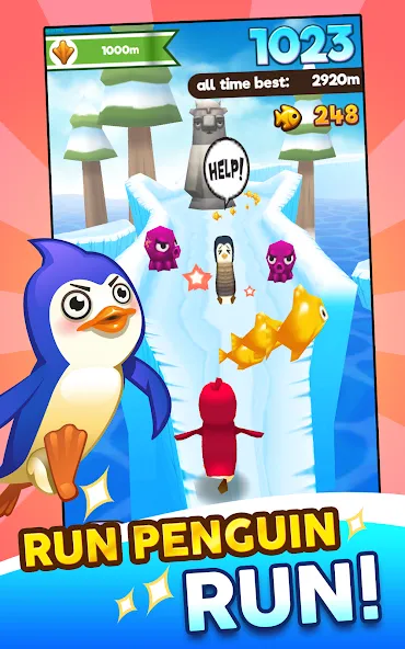 Super Penguins (упер Пингвины) [МОД Много денег] APK Android Screenshot 2
