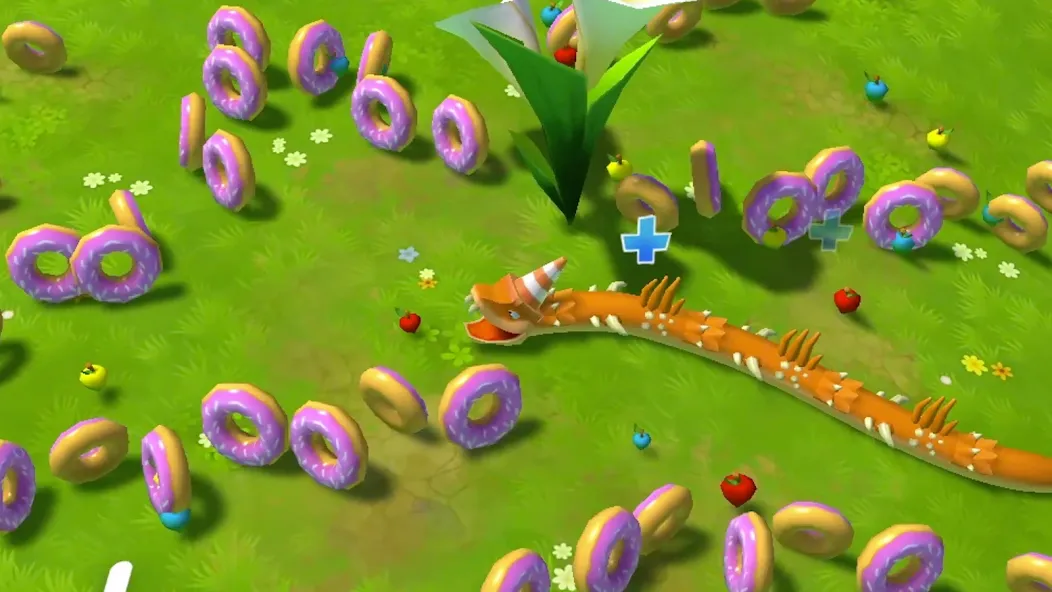 Snake Rivals - Fun Snake Game (Снейк Ривалс) [МОД Mega Pack] APK Android Screenshot 3