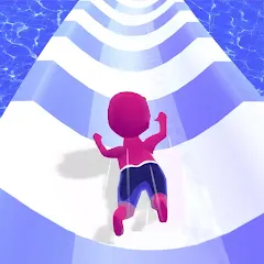 Waterpark Super Slide (Ватерпарк Супер Слайд) [МОД Меню] APK Android