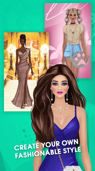 Fashion Triple Match: Dress Up (Фэшн Мердж) [МОД Все открыто] APK Android Screenshot 1