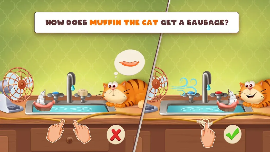 Brain quiz: Tricky puzzle [МОД Unlocked] APK Android Screenshot 2