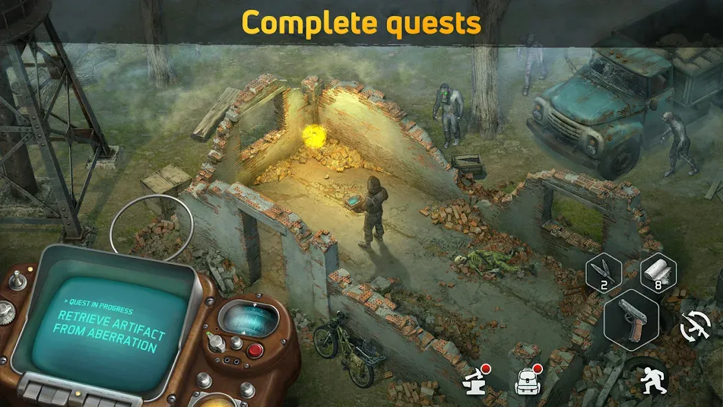 Dawn of Zombies: Survival Game (Доун оф Зомбис) [МОД Unlocked] APK Android Screenshot 5