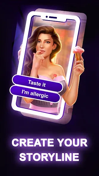 Dream Zone: My Love Fantasy (Дрим Зон) [МОД Все открыто] APK Android Screenshot 2