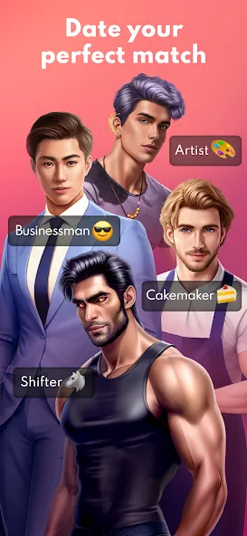 Love Sparks: Dating Sim (Лав Спаркс) [МОД Бесконечные монеты] APK Android Screenshot 3