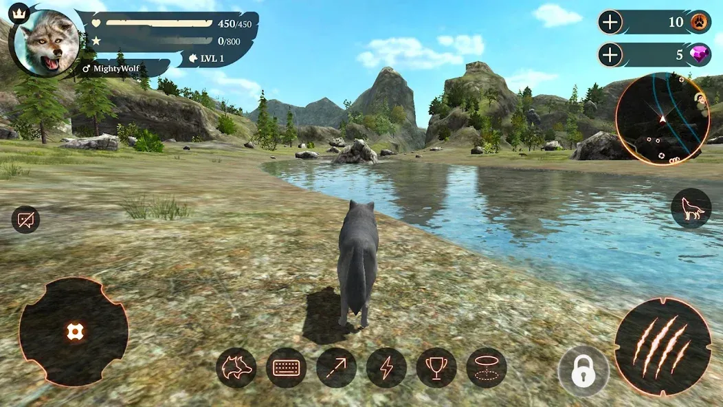 The Wolf (Зе Вулф) [МОД Меню] APK Android Screenshot 1