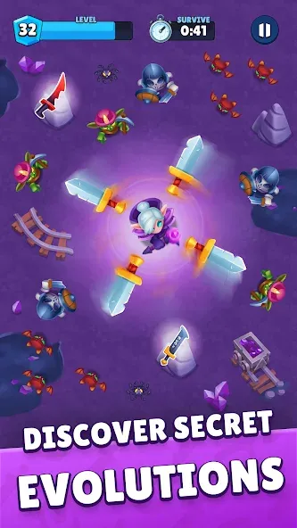 Heroes vs. Hordes: Survivor [МОД Все открыто] APK Android Screenshot 3