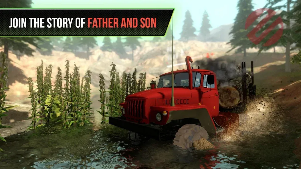 Truck Simulator OffRoad 4 [МОД Меню] APK Android Screenshot 1