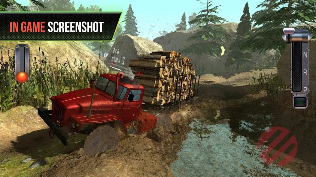 Truck Simulator OffRoad 4 [МОД Меню] APK Android Screenshot 2