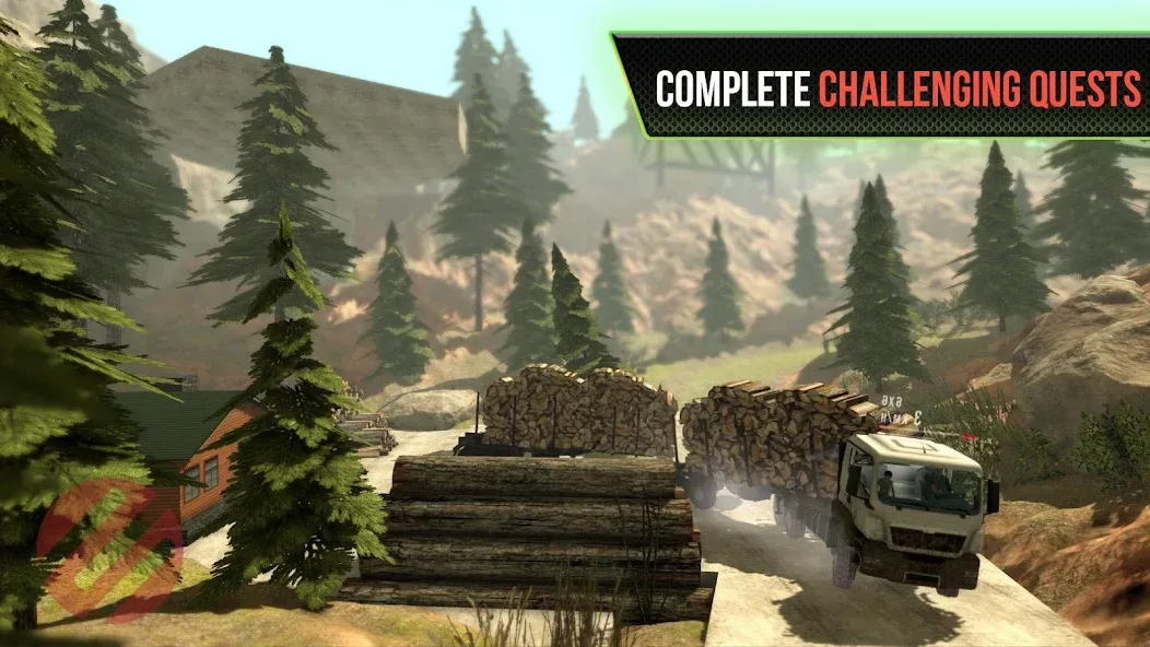 Truck Simulator OffRoad 4 [МОД Меню] APK Android Screenshot 4