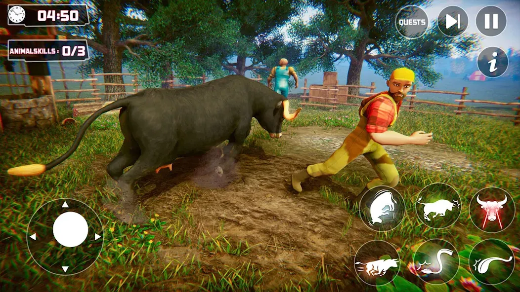 Scary Cow Simulator Rampage (Скари) [МОД Меню] APK Android Screenshot 5