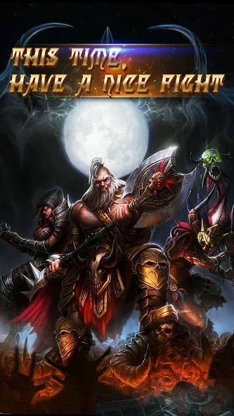Dark God of War：Idle AFK RPG [МОД Все открыто] APK Android Screenshot 1