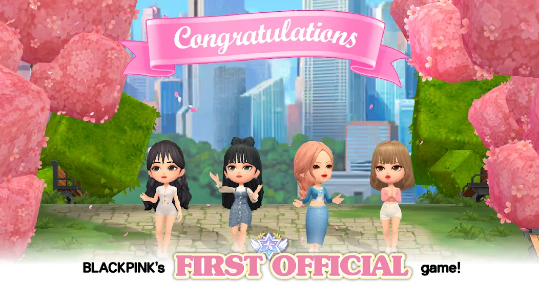 BLACKPINK THE GAME (БЛЭКПИНК ЗЕ ГЕЙМ) [МОД Все открыто] APK Android Screenshot 2