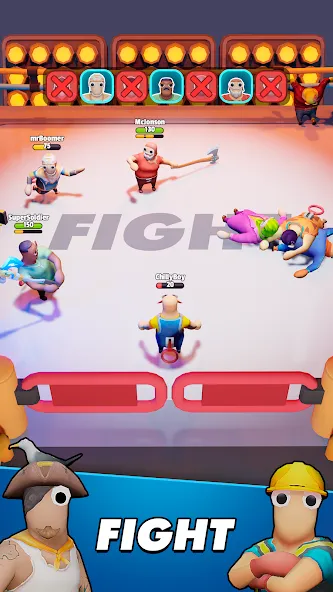 Gang Battle Party: Animals 3D [МОД Unlocked] APK Android Screenshot 4