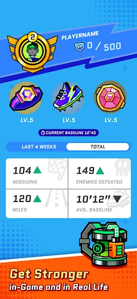 Run Legends: Make fitness fun! (Ран легенды) [МОД Много денег] APK Android Screenshot 4