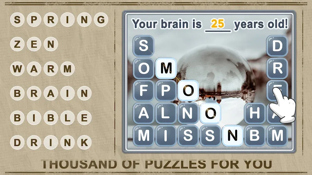 Word Crush - Fun Puzzle Game (Уорд Краш) [МОД Unlocked] APK Android Screenshot 3