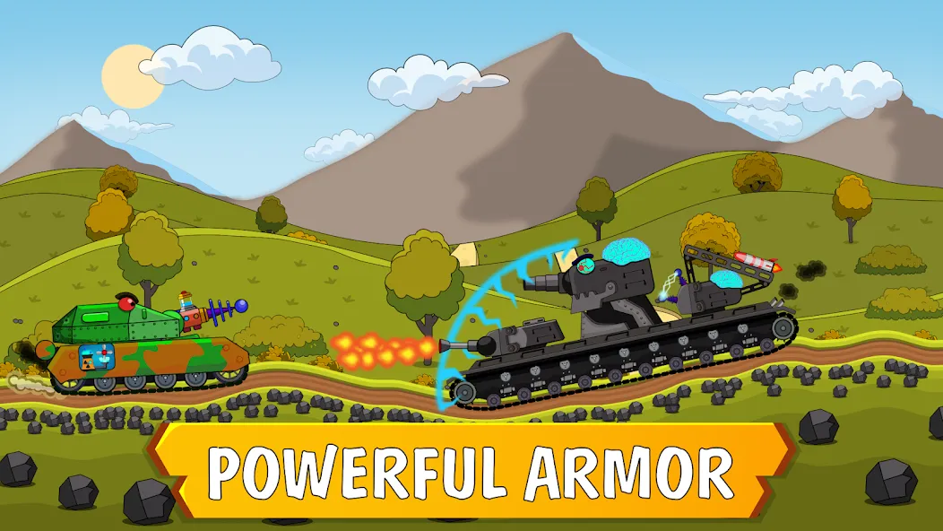 TankCraft – War Tank Battles (ТанкКрафт) [МОД Меню] APK Android Screenshot 2
