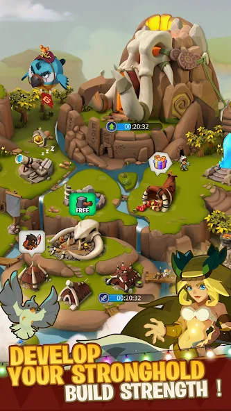 Brutal Age: Horde Invasion (Брутальная эпоха) [МОД Много денег] APK Android Screenshot 2