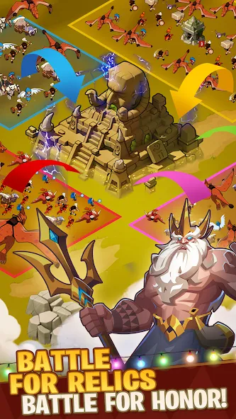 Brutal Age: Horde Invasion (Брутальная эпоха) [МОД Много денег] APK Android Screenshot 5