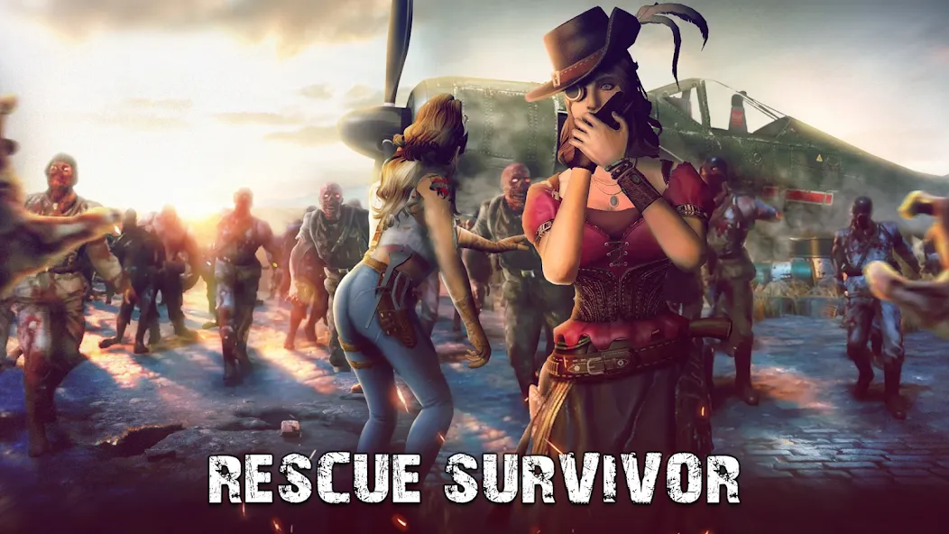 Dead Empire: Zombie War (Дед Эмпайр) [МОД Много денег] APK Android Screenshot 4