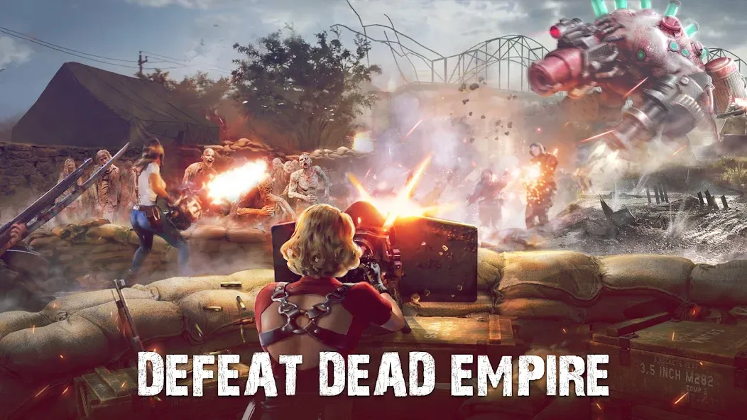 Dead Empire: Zombie War (Дед Эмпайр) [МОД Много денег] APK Android Screenshot 5