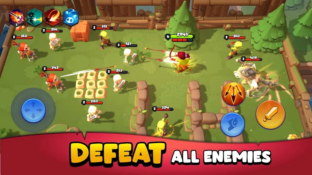 Loot Heroes: Fantasy co-op RPG (Лут Херои) [МОД Unlocked] APK Android Screenshot 1