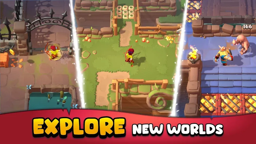 Loot Heroes: Fantasy co-op RPG (Лут Херои) [МОД Unlocked] APK Android Screenshot 2