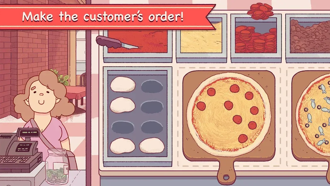 Good Pizza, Great Pizza [МОД Premium] APK Android Screenshot 2