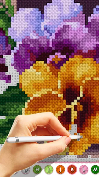 Cross Stitch Masters [МОД Много денег] APK Android Screenshot 5