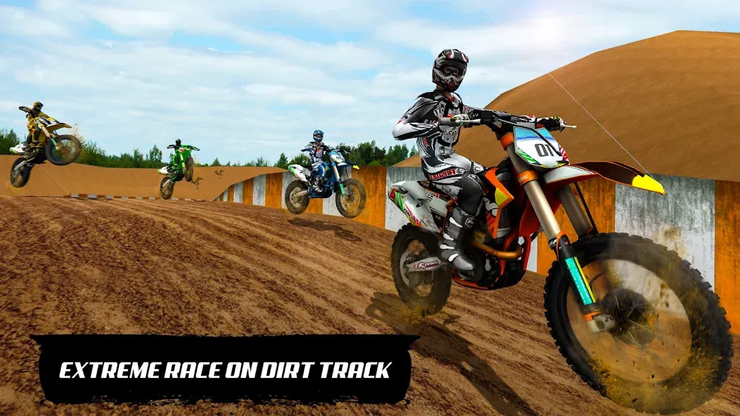 Motocross Dirt Bike Champions (Мотокросс Чемпионы Грязевых Мотоциклов) [МОД Mega Pack] APK Android Screenshot 5