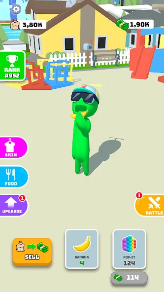 Eating Hero: Clicker Food Game (Итинг Хиро) [МОД Меню] APK Android Screenshot 1