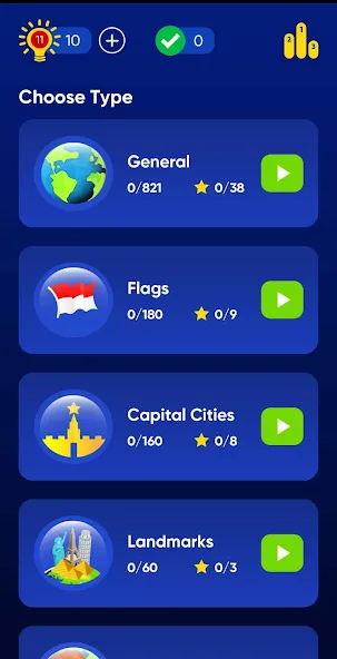 Geo Quiz: World Geo Trivia (Джио Квиз) [МОД Меню] APK Android Screenshot 2