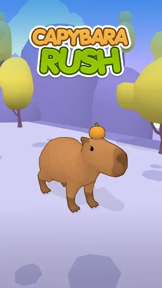 Capybara Rush (Капибара Раш) [МОД Бесконечные монеты] APK Android Screenshot 1