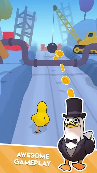 Duck On The Run (Дак он зе Ран) [МОД Premium] APK Android Screenshot 2