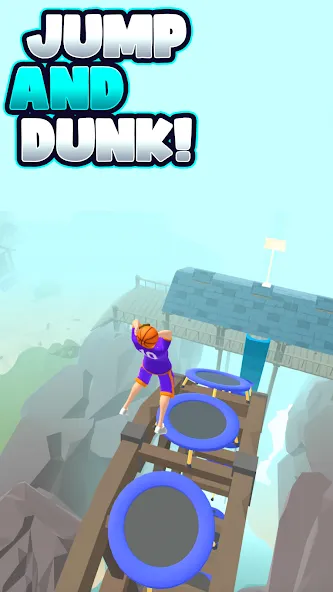 Hoop World: Flip Dunk Game 3D (Хуп Ворлд) [МОД Unlocked] APK Android Screenshot 1