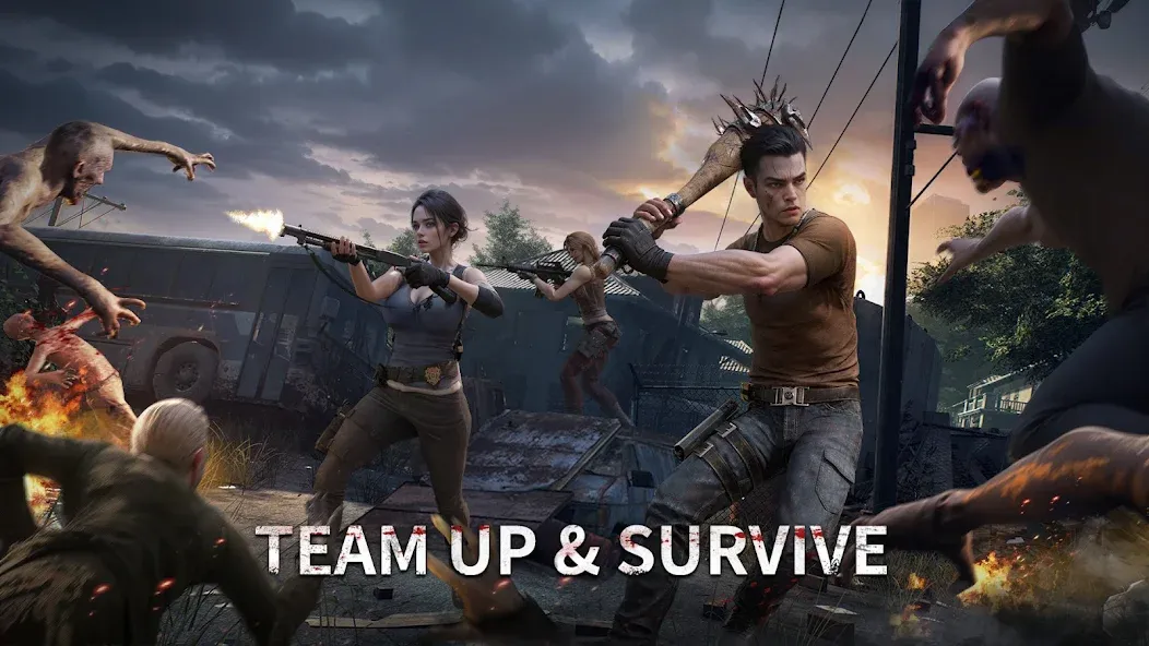 Aftermath Survival: Zombie War (Афтермат Сурвайвл) [МОД Mega Pack] APK Android Screenshot 4