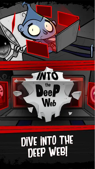 Into the Deep Web: Idle Game (Инту зе Дип Веб) [МОД Все открыто] APK Android Screenshot 1