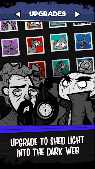 Into the Deep Web: Idle Game (Инту зе Дип Веб) [МОД Все открыто] APK Android Screenshot 5