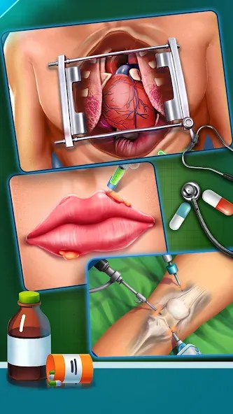 Surgery Doctor Simulator Games [МОД Все открыто] APK Android Screenshot 4