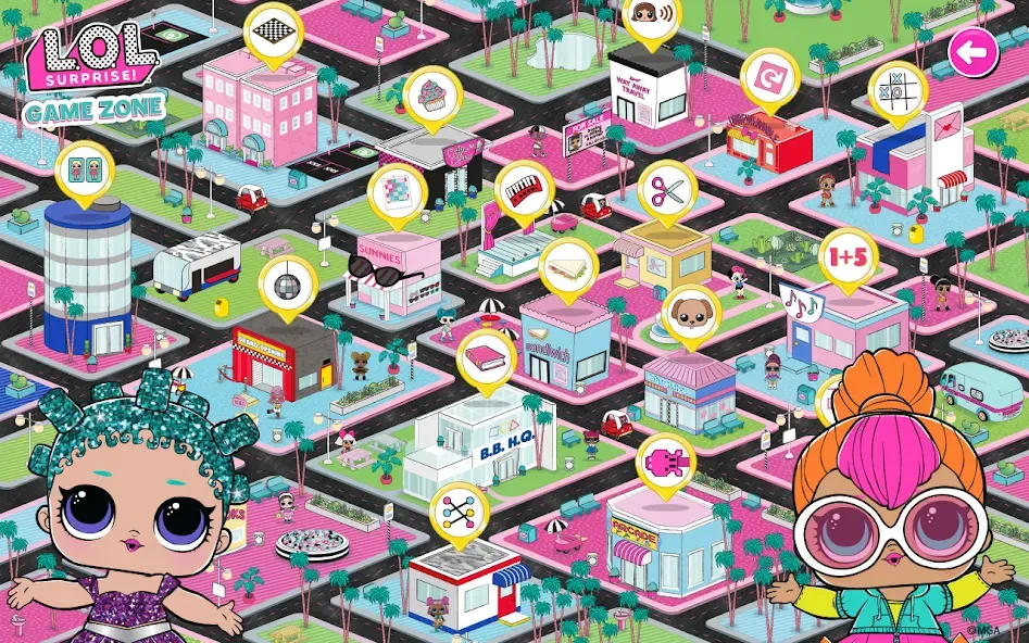L.O.L. Surprise! Game Zone [МОД Много денег] APK Android Screenshot 1